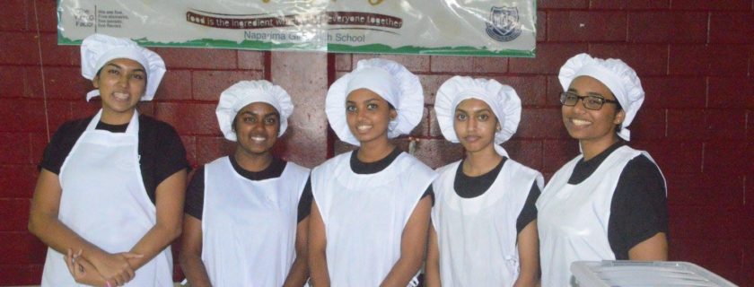 NAPS girls perform “INCREDIBLy” at cooking competition