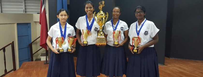 Victory at Secondary Schools Badminton Competition