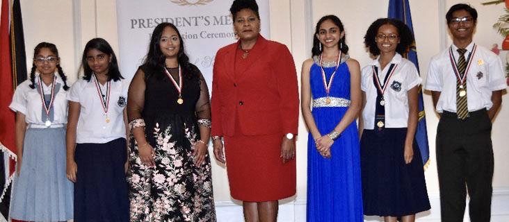 President’s Medal Winners Attend Awards Ceremony