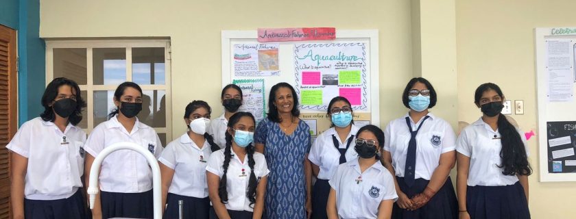 Naparima Girls’ High School welcomes World Food Prize Laureate and past student – Dr. Shakuntala Haraksingh Thilsted
