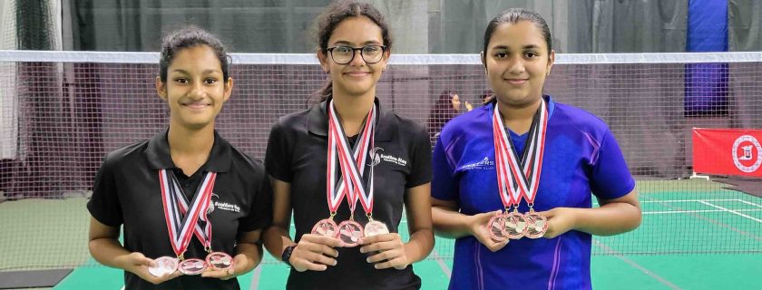 NGHS students shine at National Badminton Juniors Competition