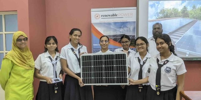 Renewable Power Caribbean visits Naparima Girls’ High School