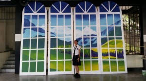 The beautiful set design